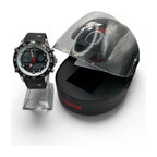 G-FORCE Reloj Deportivo con Estuche de Regalo color Goma Negra / Negro