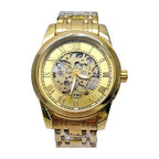 G-FORCE Automático Clásico Bicolor color Dorado / Esqueleto Dorado