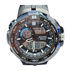 G-FORCE Doble Hora Analógico Digital color Goma Negra / Azul
