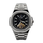G-FORCE Automático Tourbillon en Acero color Plateado / Negro