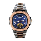 G-FORCE Automático Tourbillon en Acero color Oro Rosa / Azul