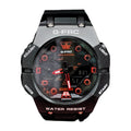 G-FORCE Doble Hora Supreme en Silicona color Goma Negra / Rojo