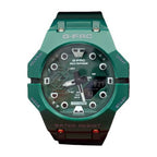 G-FORCE Doble Hora Supreme en Silicona color Goma Verde / Verde