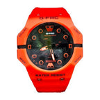 G-FORCE Doble Hora Supreme en Silicona color Goma Naranja / Naranja