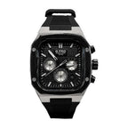 G-FORCE Cronógrafo Supreme en Silicona color Goma Negra / Negro