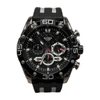 G-FORCE Cronógrafo Supreme Deportivo color Goma Negra / Negro