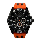 G-FORCE Cronógrafo Supreme Deportivo color Goma Naranja / Negro